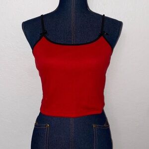 Red Women's Camisole Top